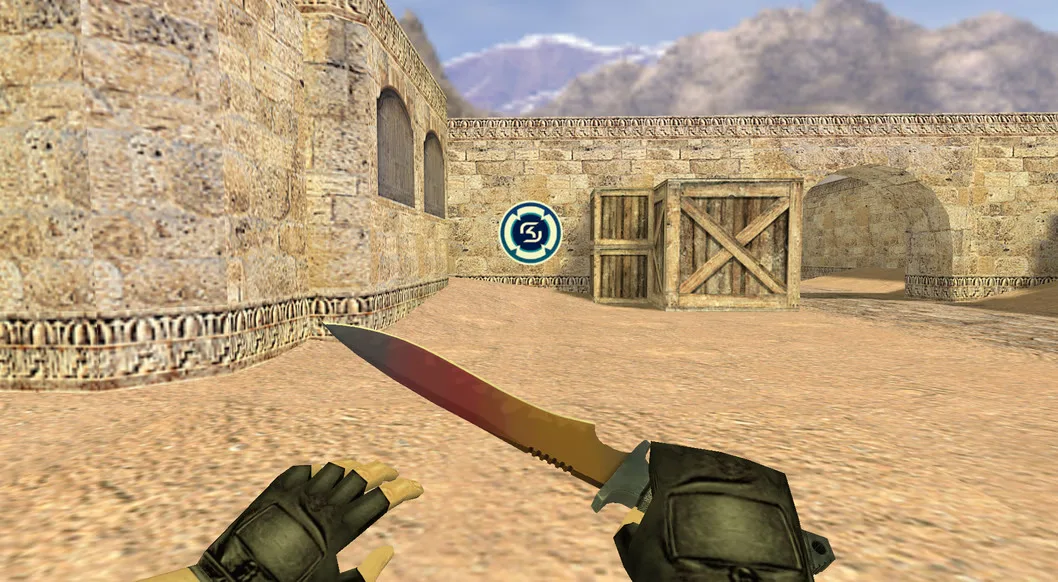 Graffiti „Logo SK Gaming” dla CS 1.6 — 2