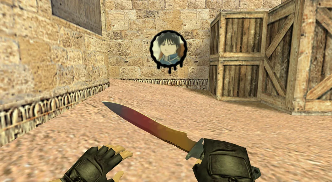 Graffiti "Roy Mustang" for CS 1.6