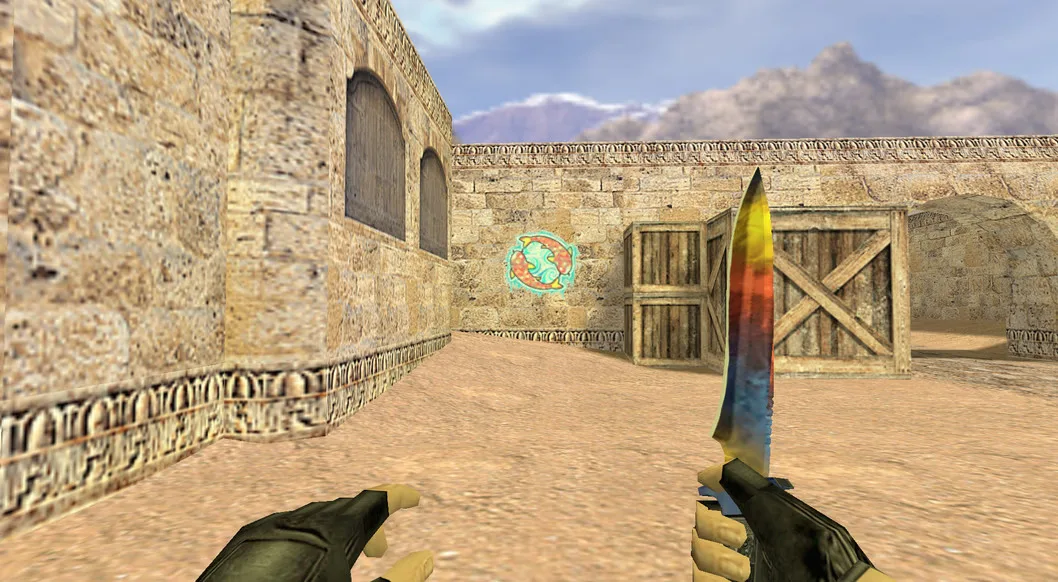 Graffiti "Twin carps" for CS 1.6