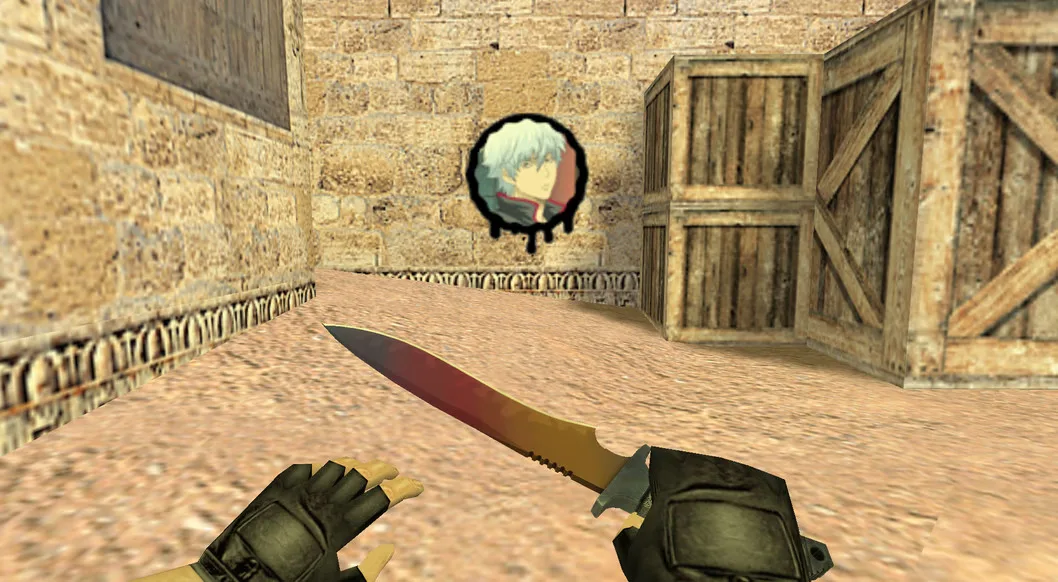 Graffiti "Gintoki Sakata" for CS 1.6