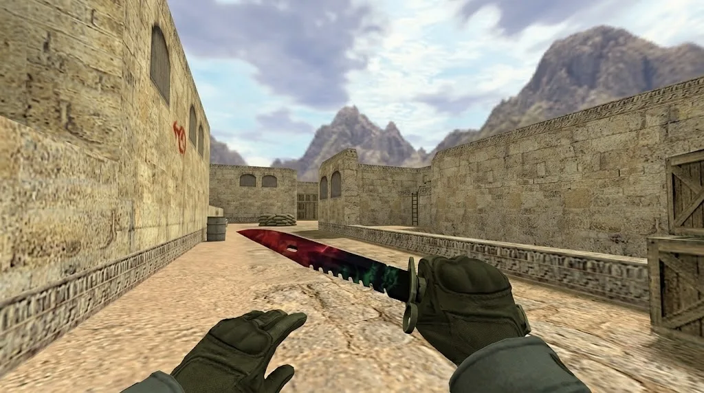 Model „M9 Bayonet Underground Echo” dla CS 1.6 — 2
