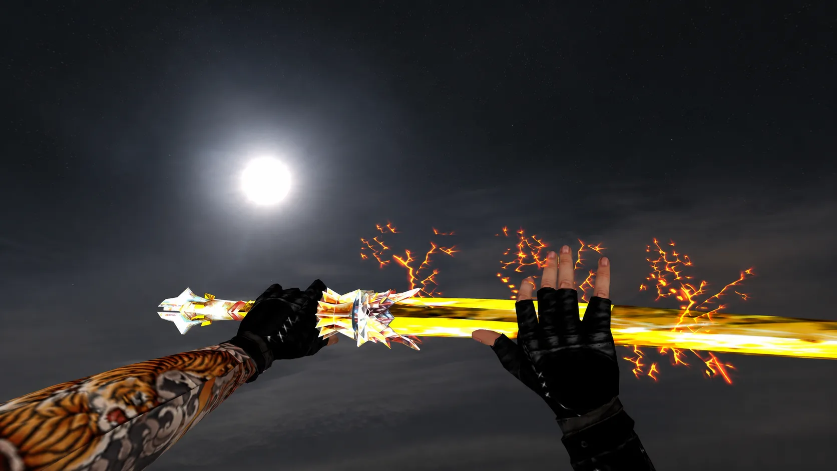 Knife "Golden Katana" — 2