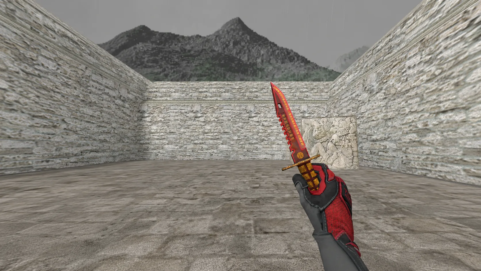 Bayonet M9 “Chang” + “Special Forces Gloves | Bloody kimono"
