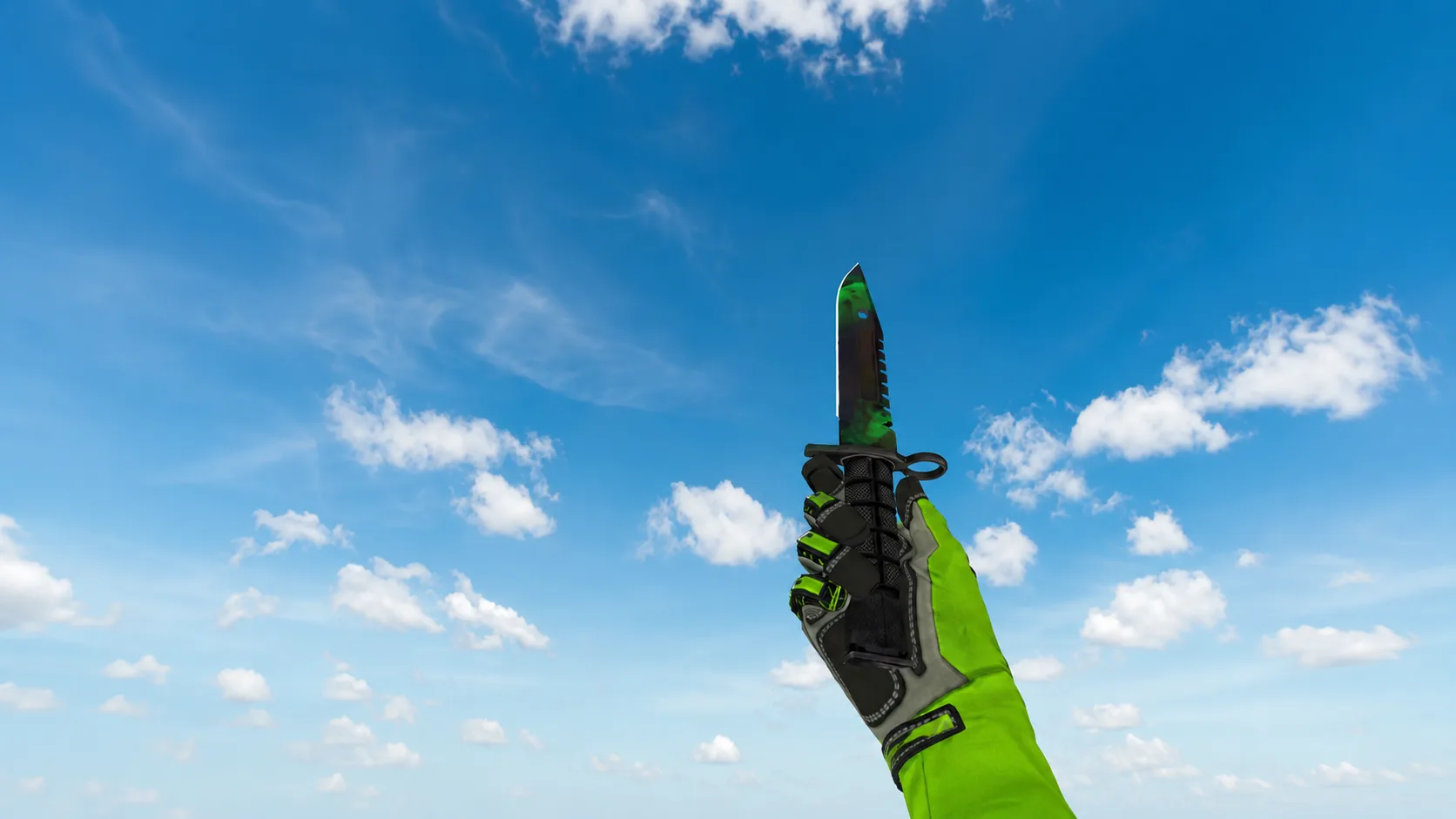 Knife-M9 Bayonet "Gamma Doppler Phase 1"
