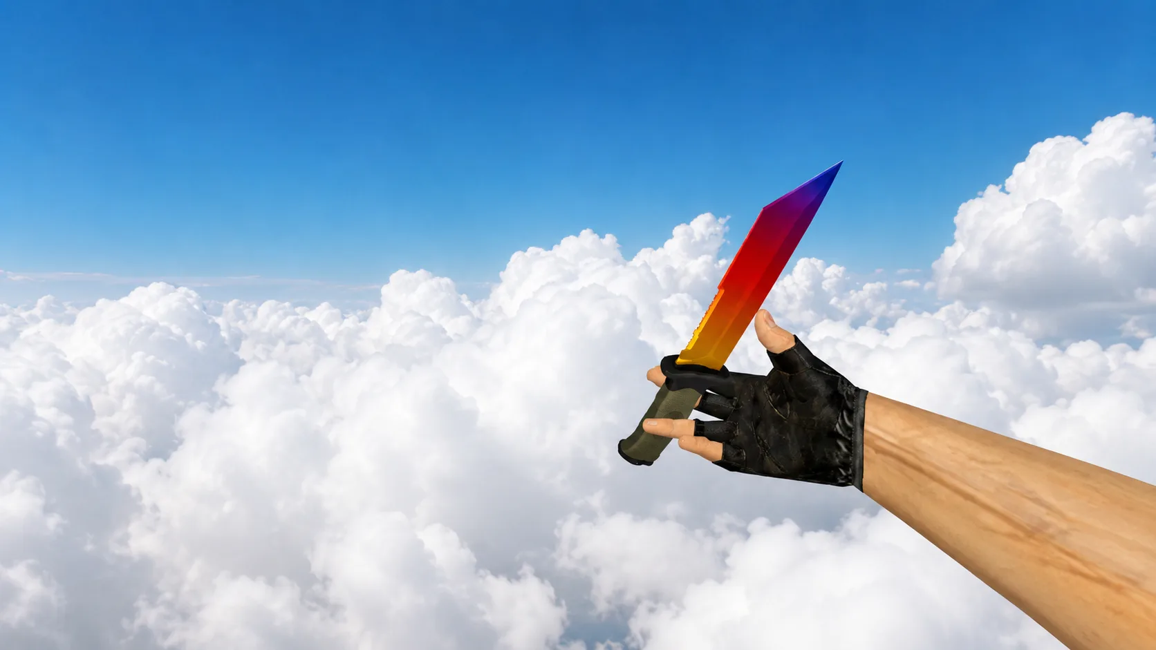 Bear knife "Gradient" — 2