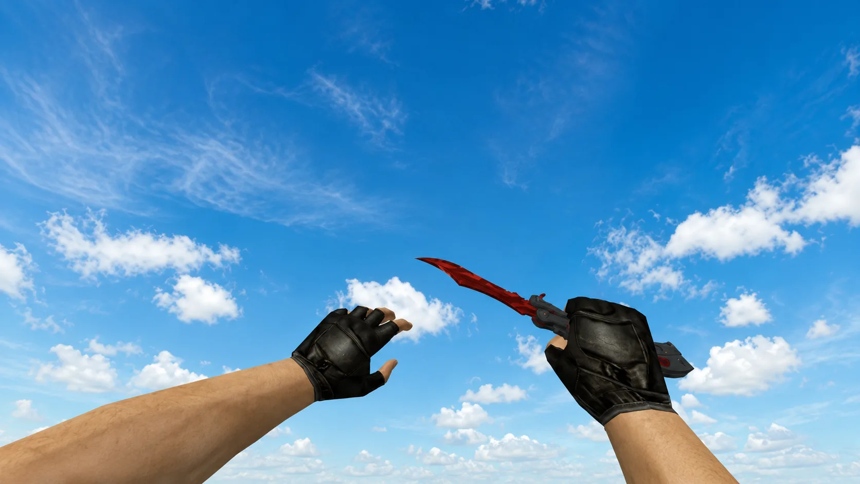 Knife-Butterfly “Flame” — 2