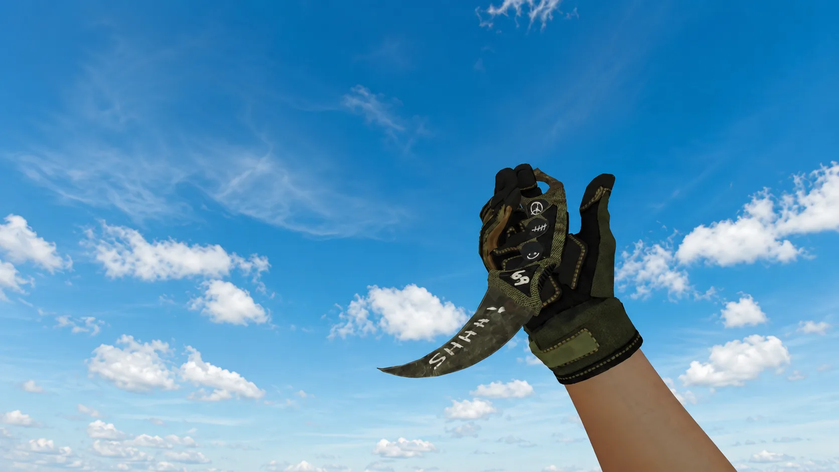 Nóż-Karambit „Spójrz w przeszłość” — 2