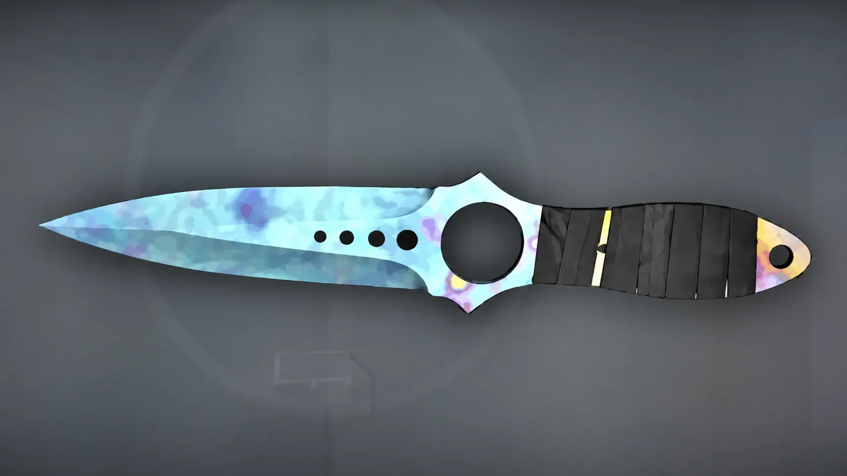 Skeleton knife "Surface hardened"