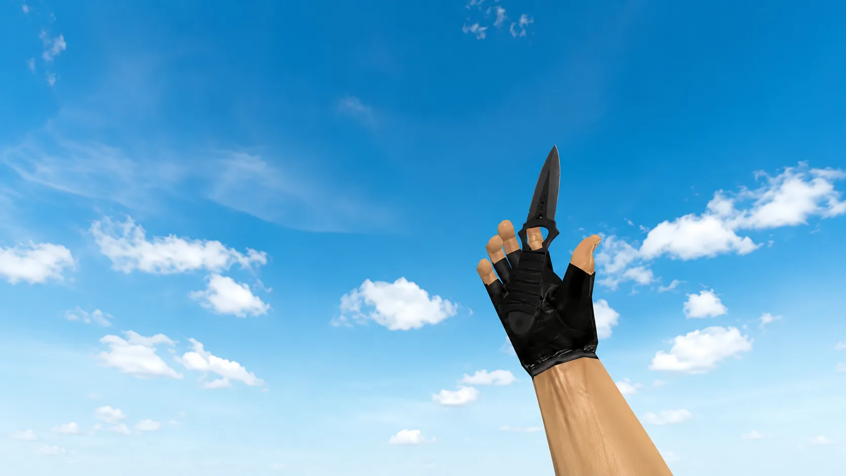 Skeleton Knife "Vanilla on Default Hands"