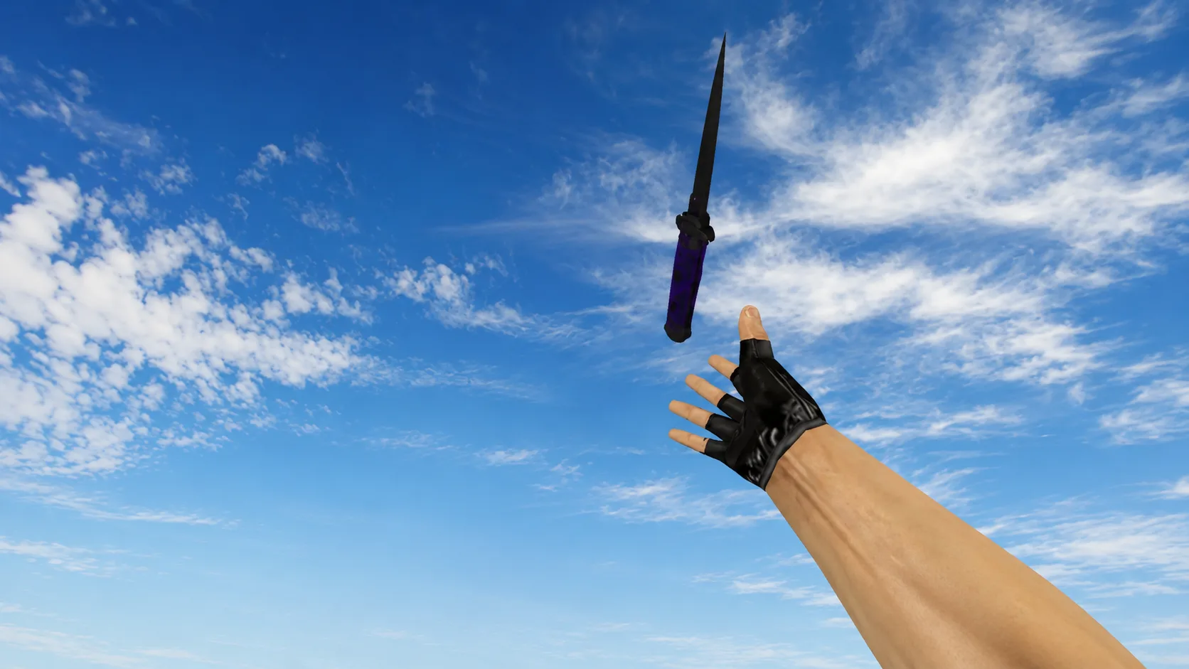 Stiletto Knife “Ultraviolet” — 2