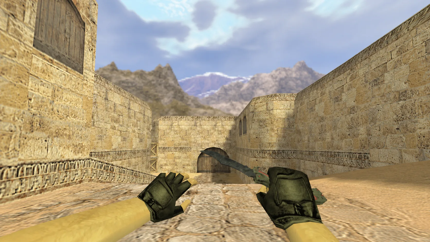 Butterfly knife "Waves" — 2