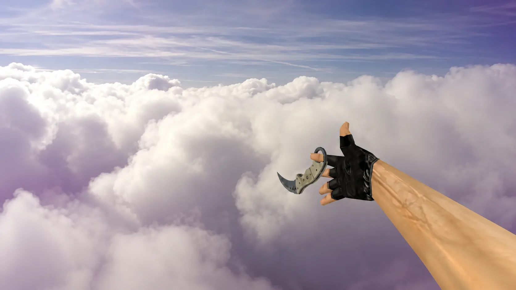 Knife-Claw model "Vanilla" CSGO for CS 1.6 — 2