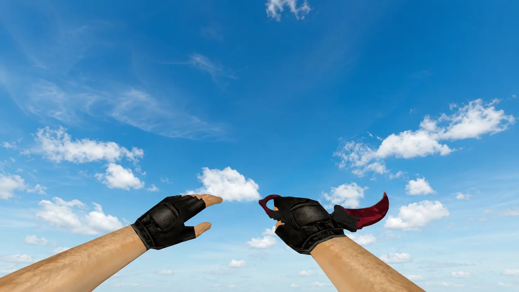Model Knife-Karambit “Ruby” for CS 1.6 — 2