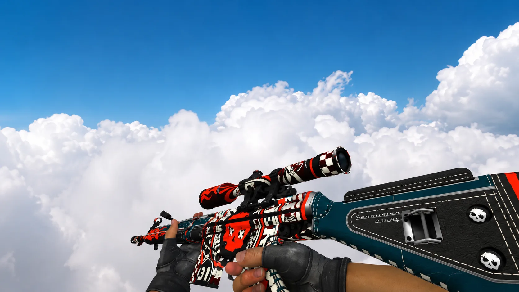 Модель G3SG1 "Demolition Derby" для CS 1.6 — 2