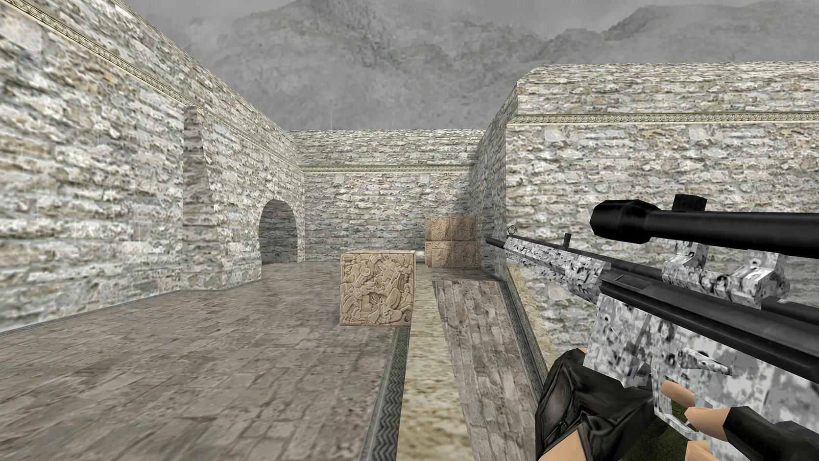 Model Standard G3SG1 „Kamuflaż miejski” dla CS 1.6 — 2