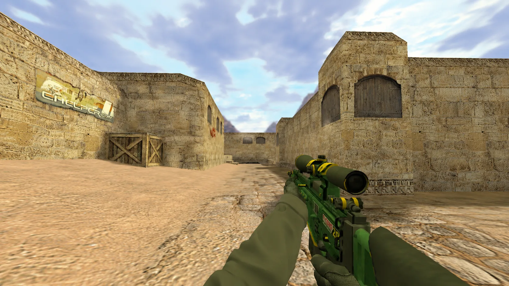 Модель SCAR "Генератор" для CS 1.6 — 2