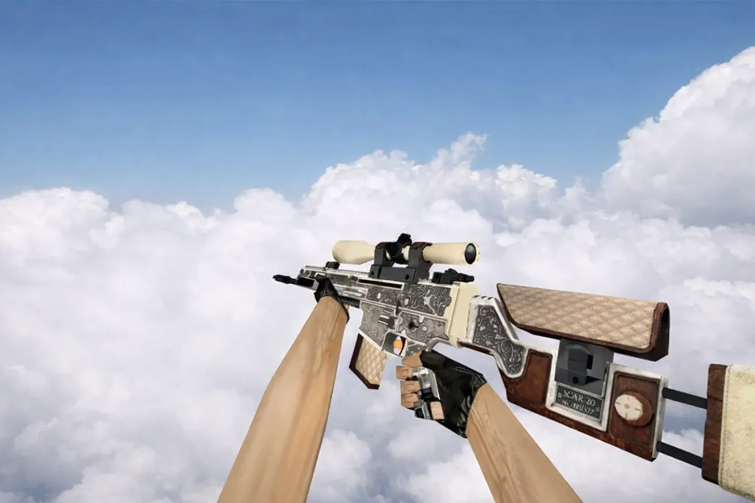 Модель SCAR-20 "Big Spender" для CS 1.6 — 2