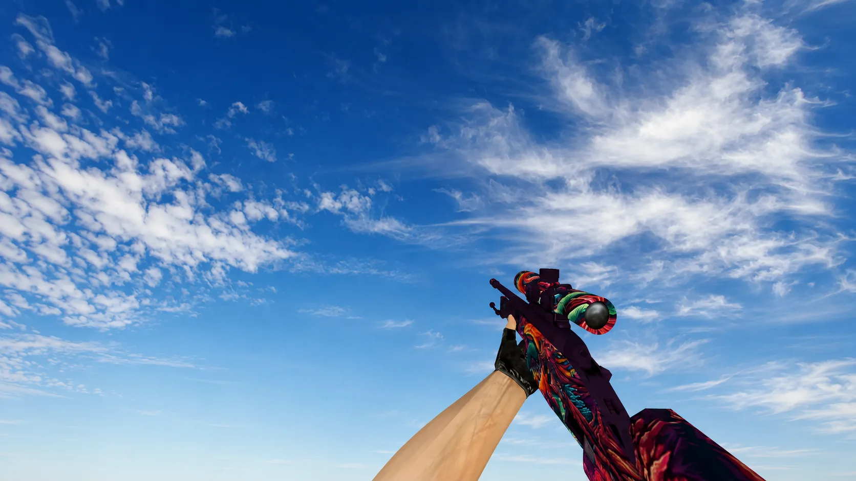 Модель Scout SSG-08 «Hyper-Beast» из CS:GO для CS 1.6 — 2