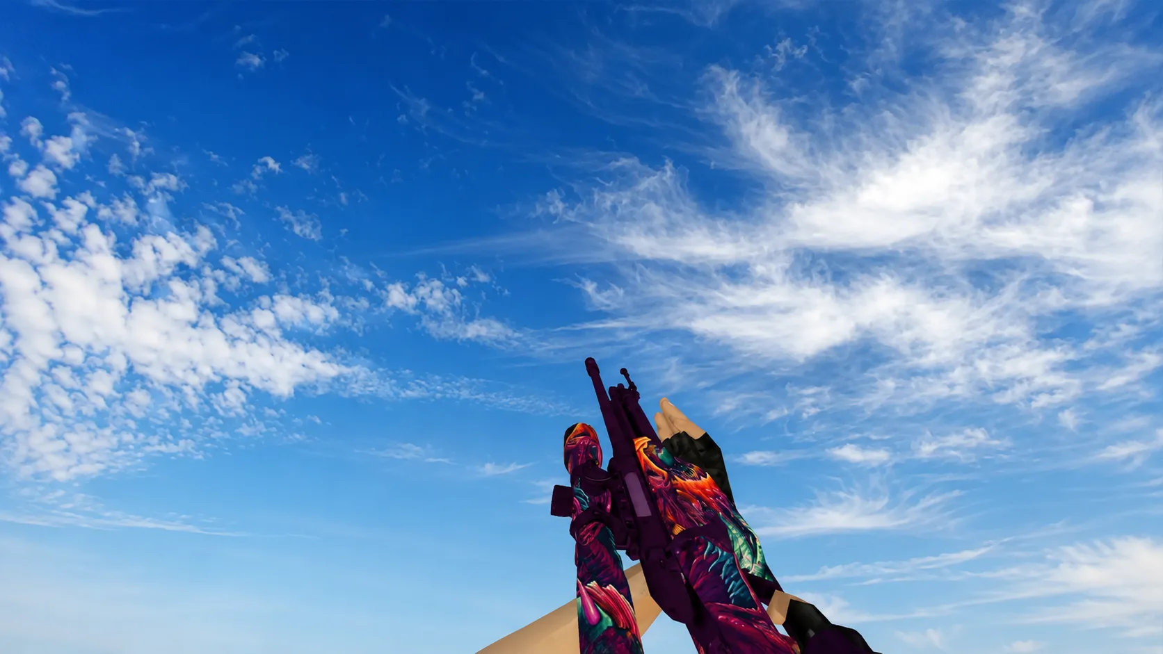 Модель Scout SSG-08 «Hyper-Beast» из CS:GO для CS 1.6 — 3
