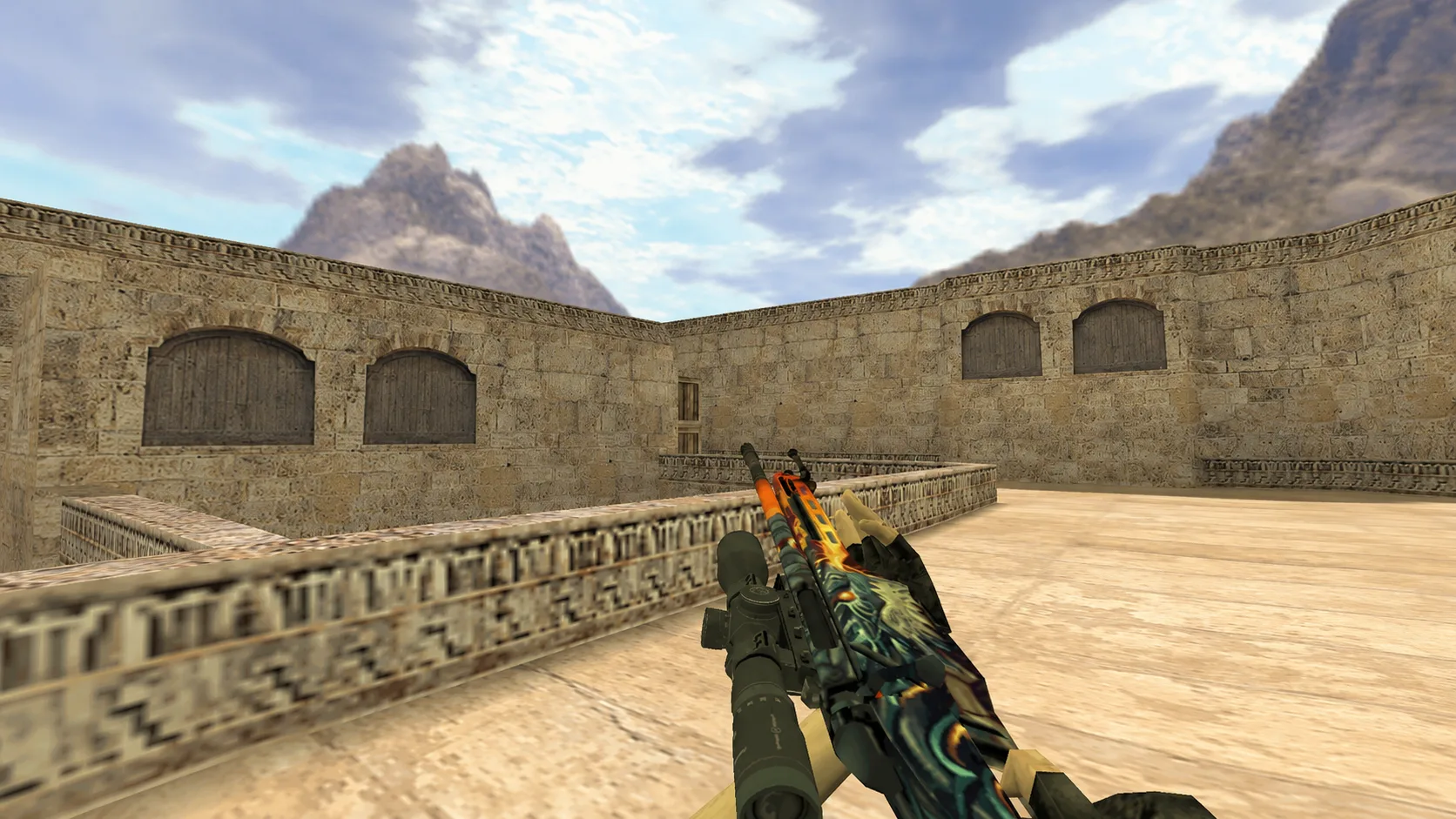 Модель SSG-08 "Dragonfire" из CS:GO для CS 1.6 — 3