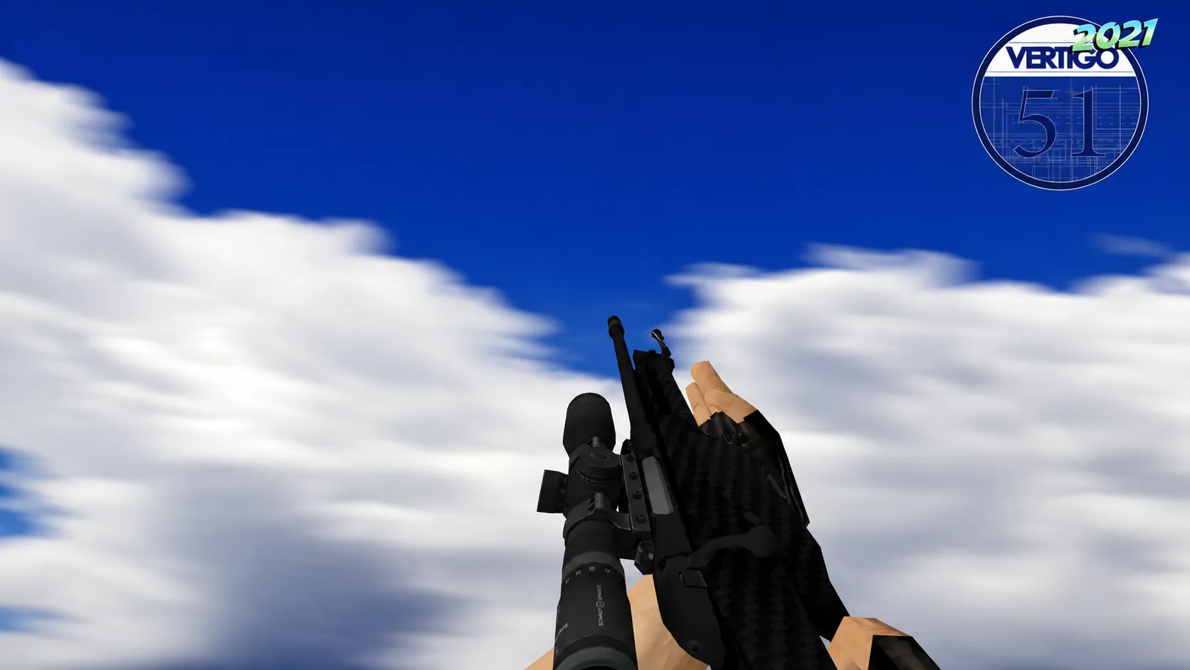Model SSG 08 "Carbon Fiber" from CS:GO for CS 1.6 — 2