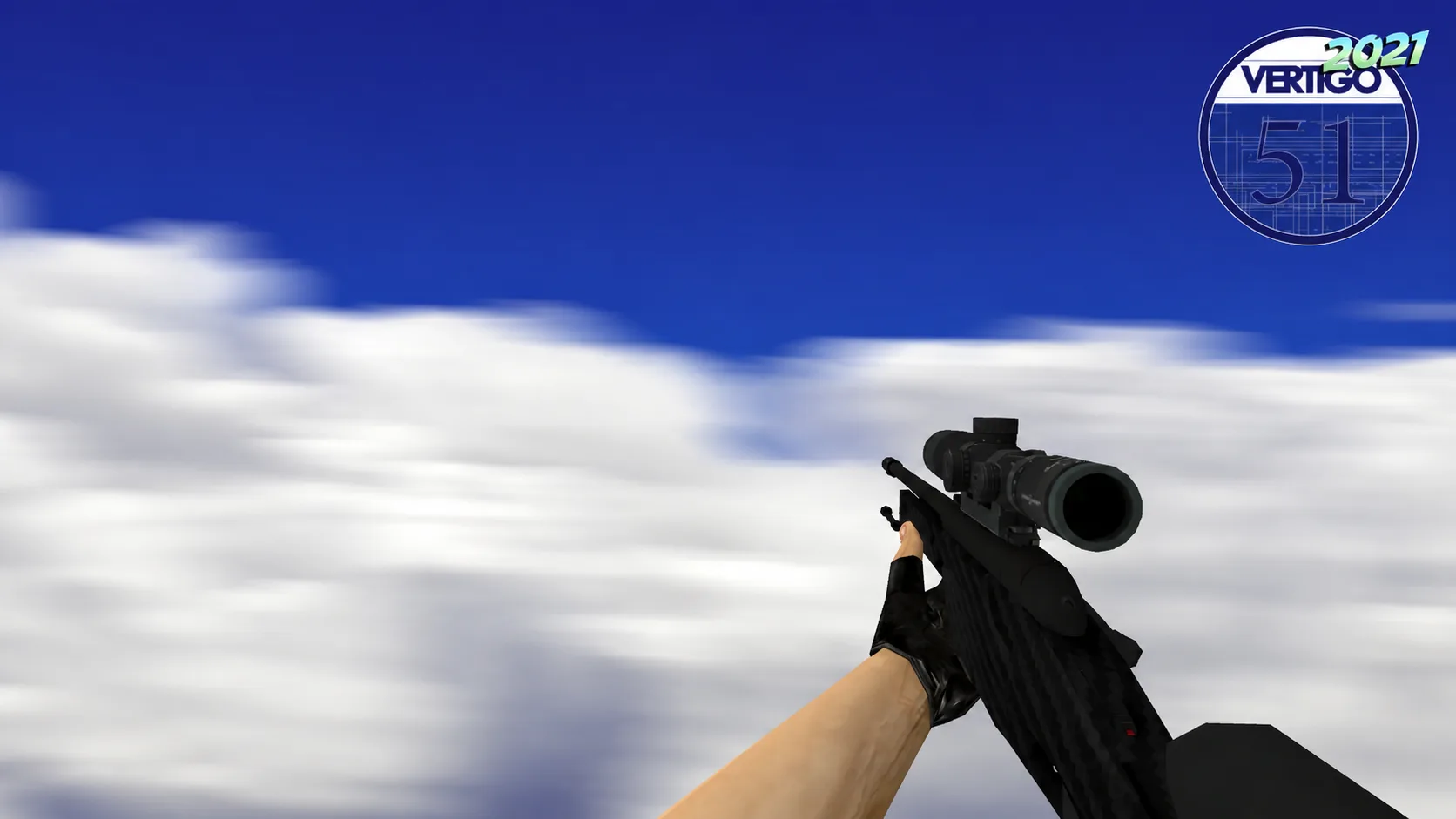 Model SSG 08 "Carbon Fiber" from CS:GO for CS 1.6 — 3