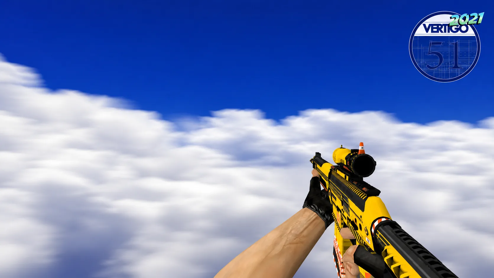 Model SG 553 "Hazard Pay" from CS:GO for CS 1.6 — 3