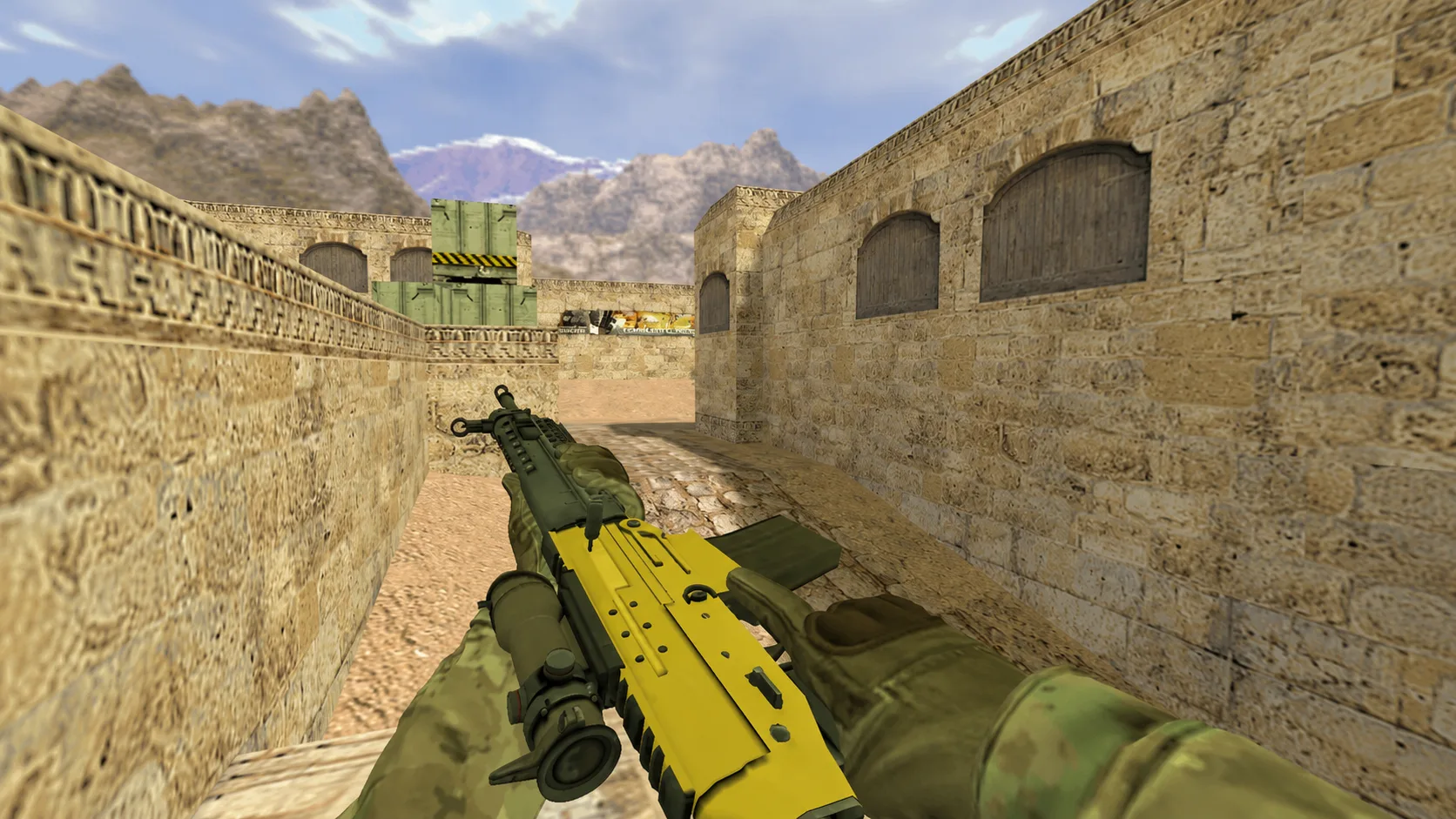 Model SG-553 "Bulldozer" from CS:GO for CS 1.6 — 3