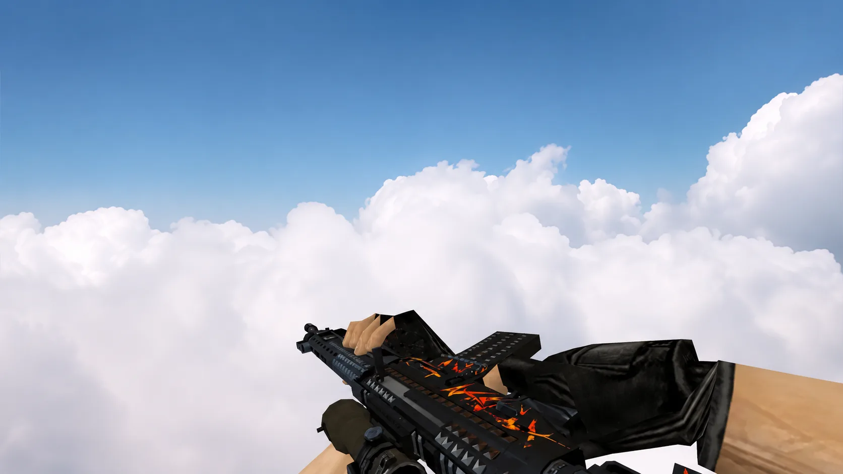 Model SG 553 „Heavy Metal” z CS:GO dla CS 1.6 — 3