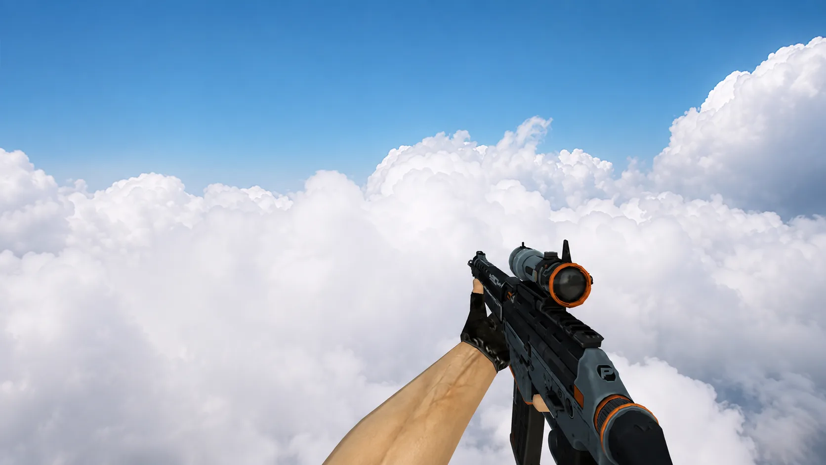 Модель SG-553 "Phantom" із CS:GO для CS 1.6 — 2