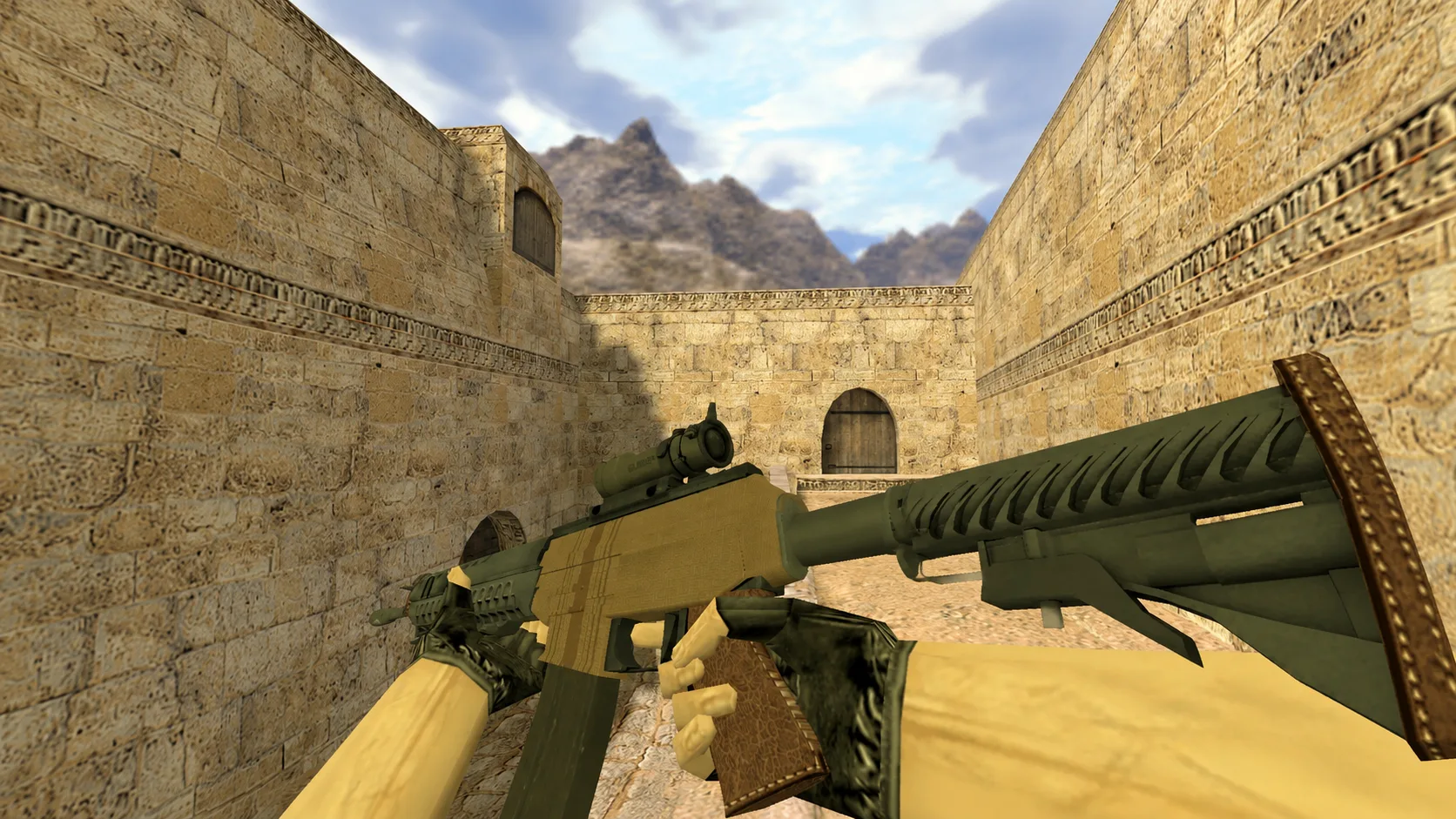 Model SG-553 „Traveler” z CS:GO dla CS 1.6 — 2