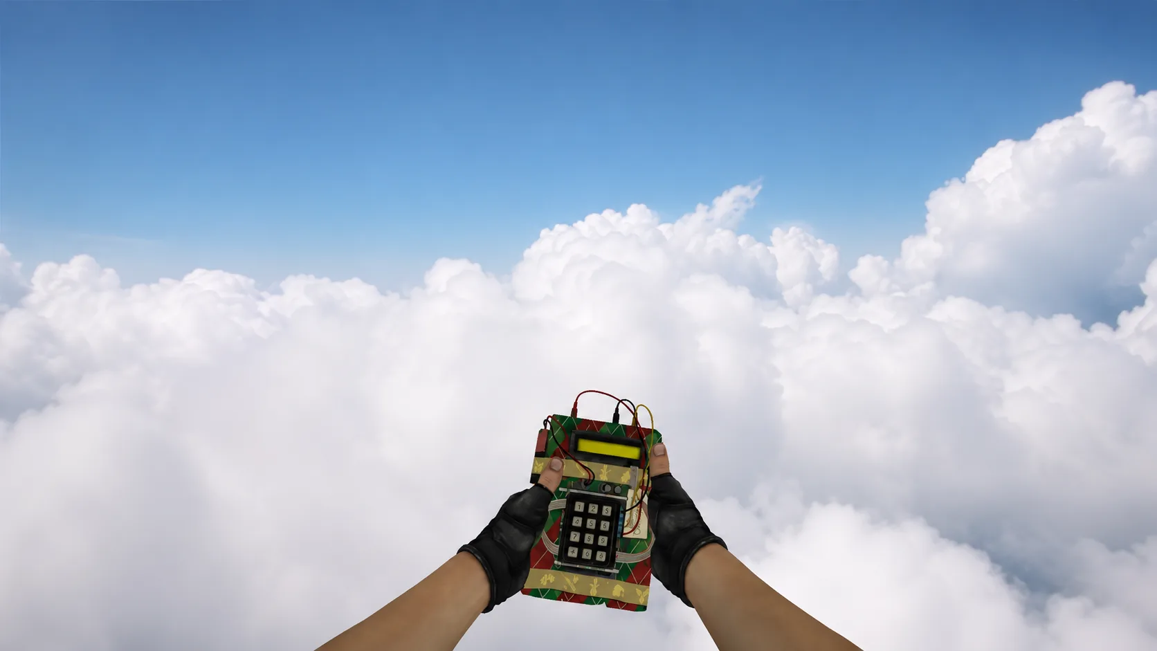Модель C4 "New Year's CS:GO" для CS 1.6 — 2