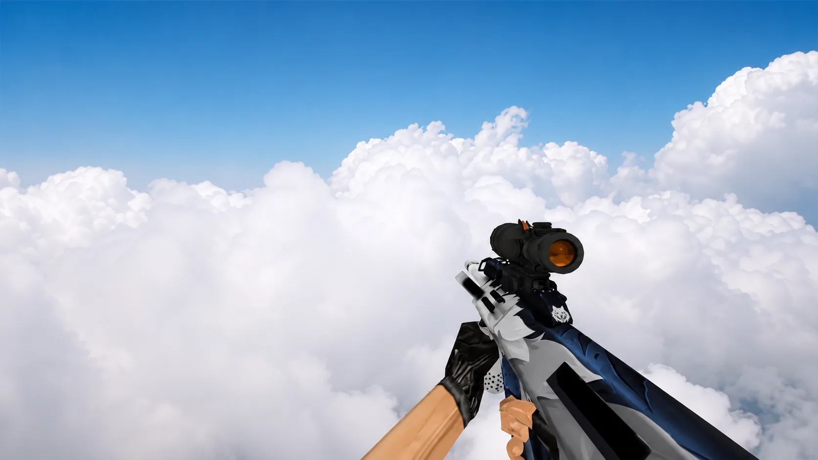 Model AUG "White Fang" for CS 1.6 — 2