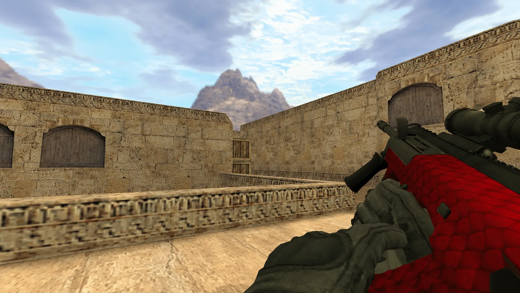 Model AUG „Red and Bad” dla CS 1.6 — 2