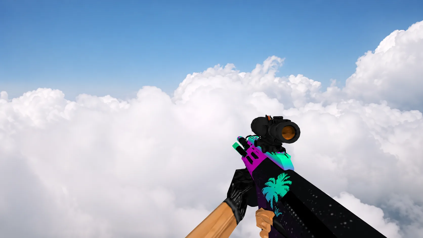 Model AUG "Paradise" for CS 1.6 — 2
