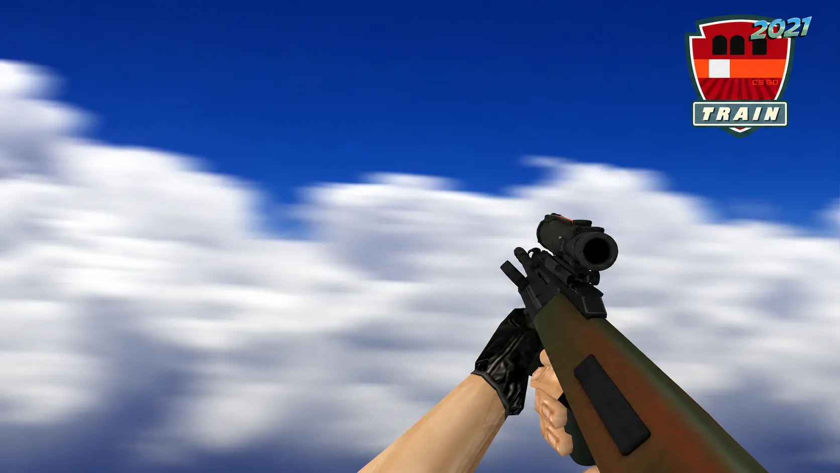 Model AUG „Amber Fade” dla CS 1.6 — 2