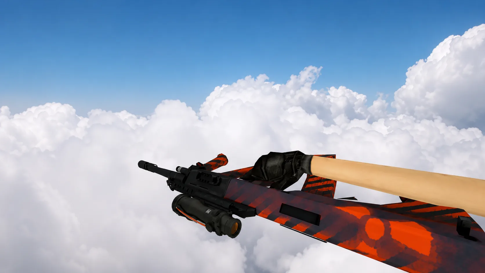 Модель AUG "Radiation-Hazard" для CS 1.6 — 3