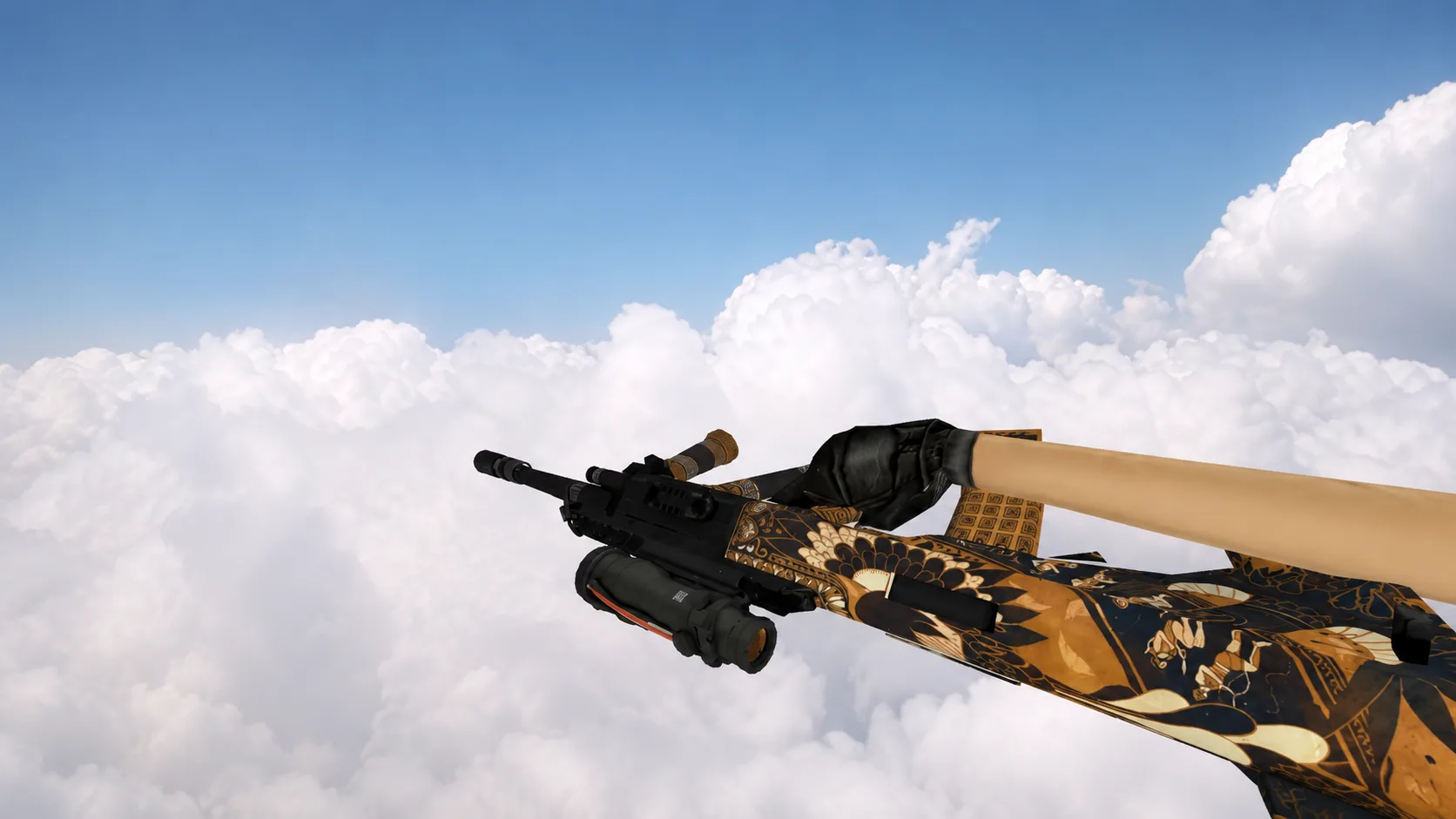 Model AUG "Stymphalian" for CS 1.6 — 3
