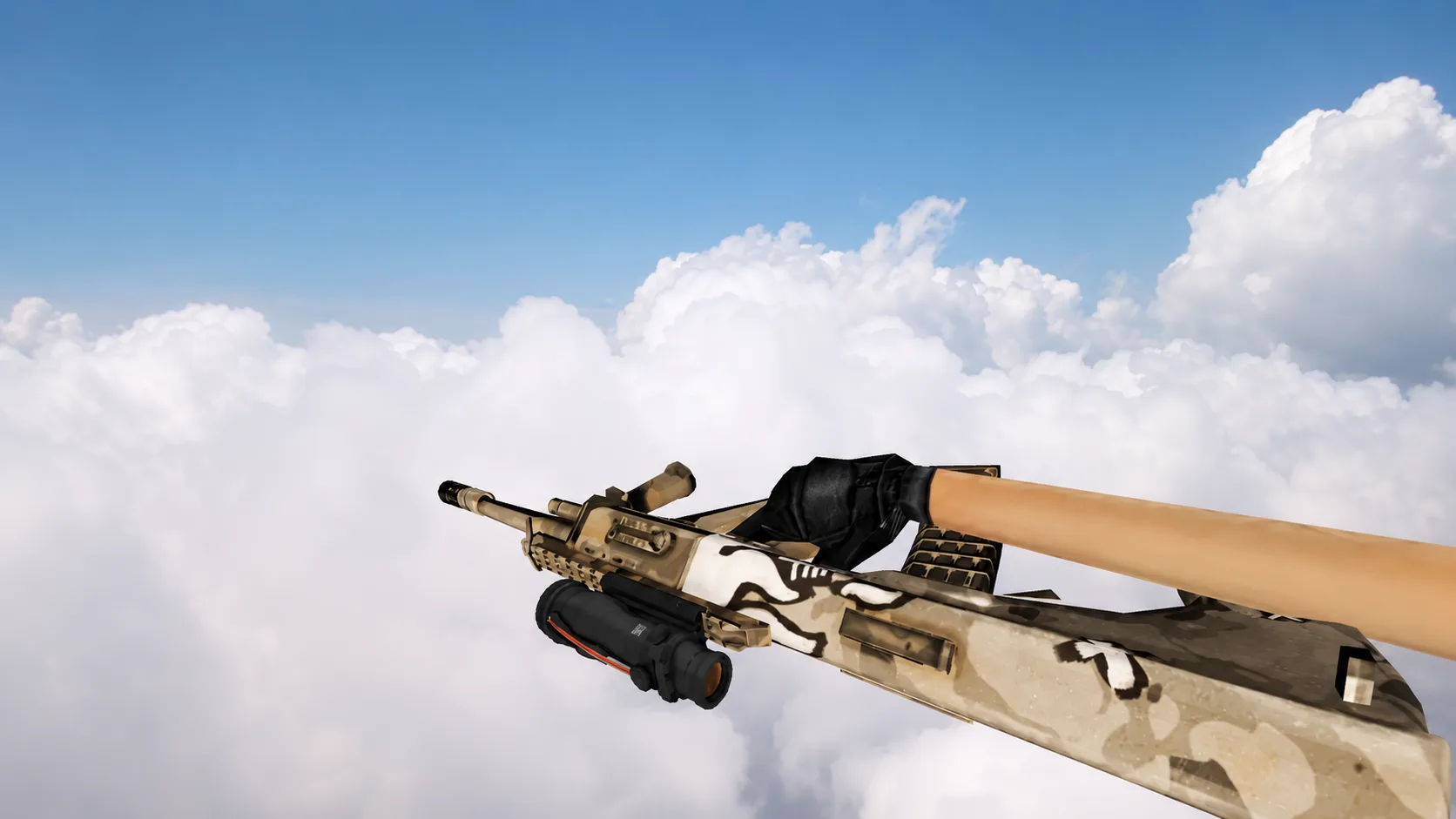 Model AUG „Desert Revolt” dla CS 1.6 — 3