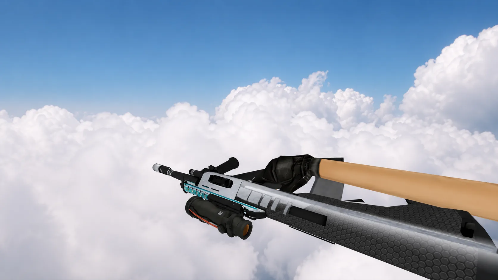 Model AUG "Alpha" for CS 1.6 — 3