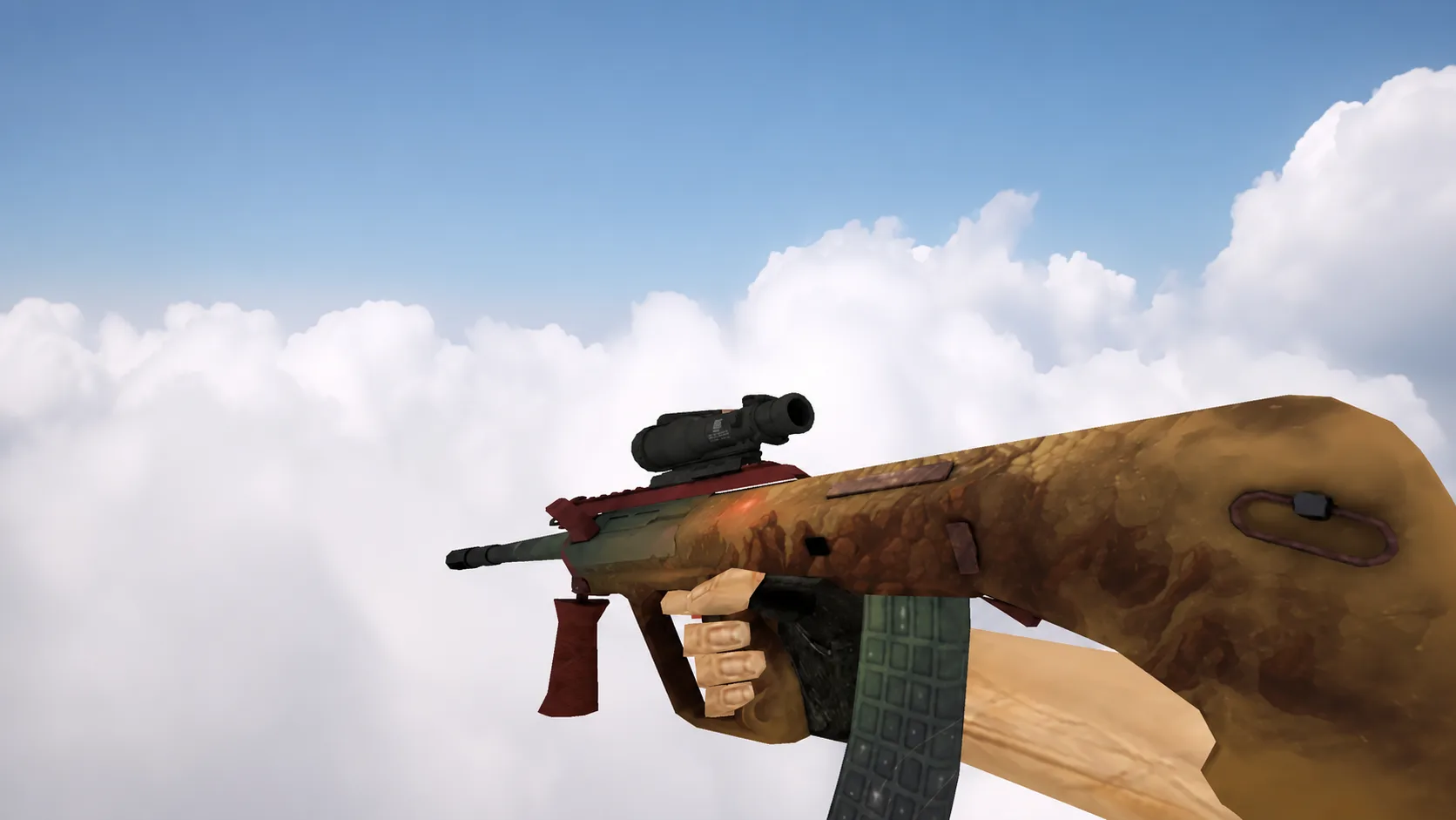Model AUG "Sand Storm" for CS 1.6 — 4