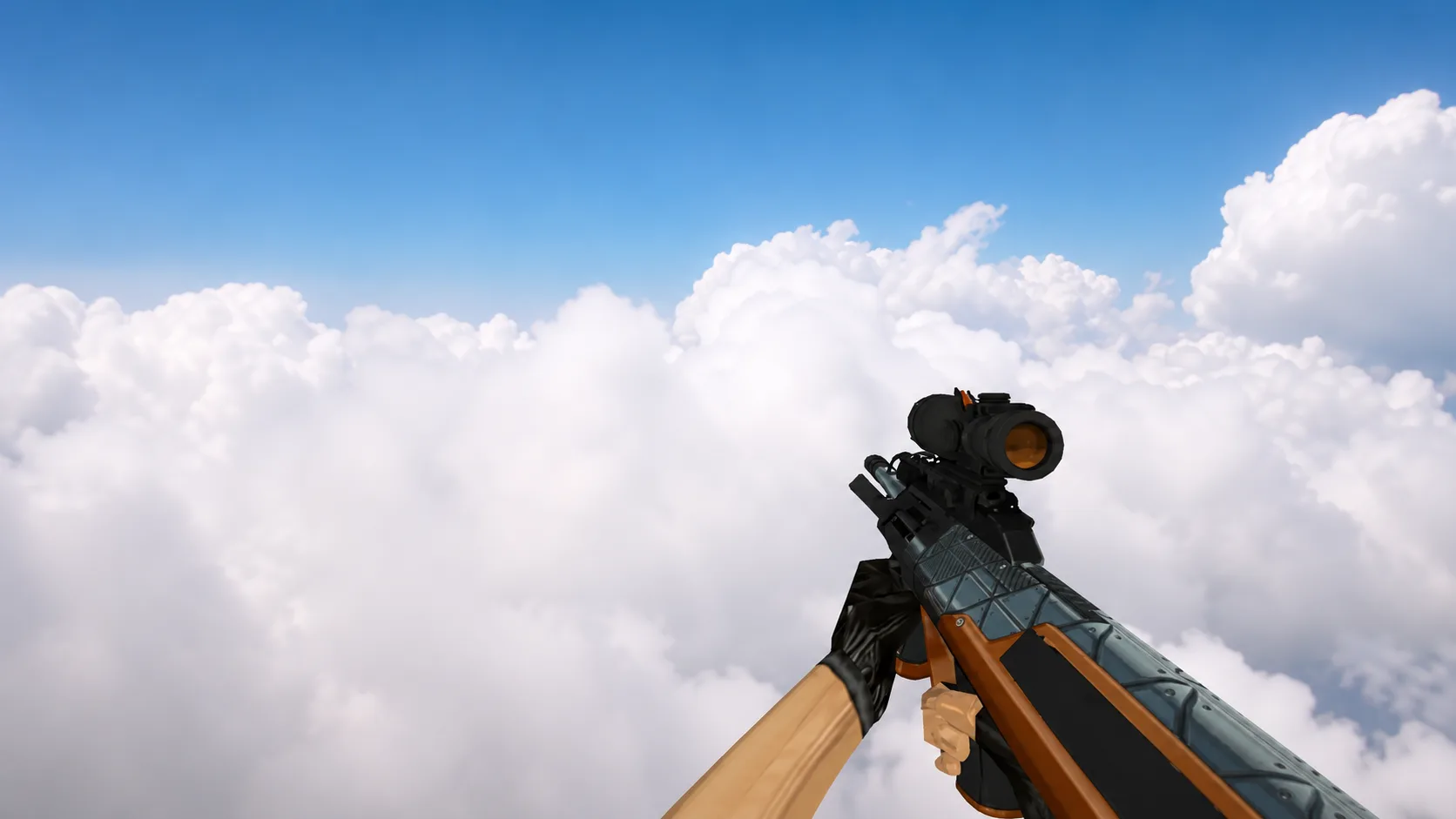 Model AUG "Trique" for CS 1.6 — 2