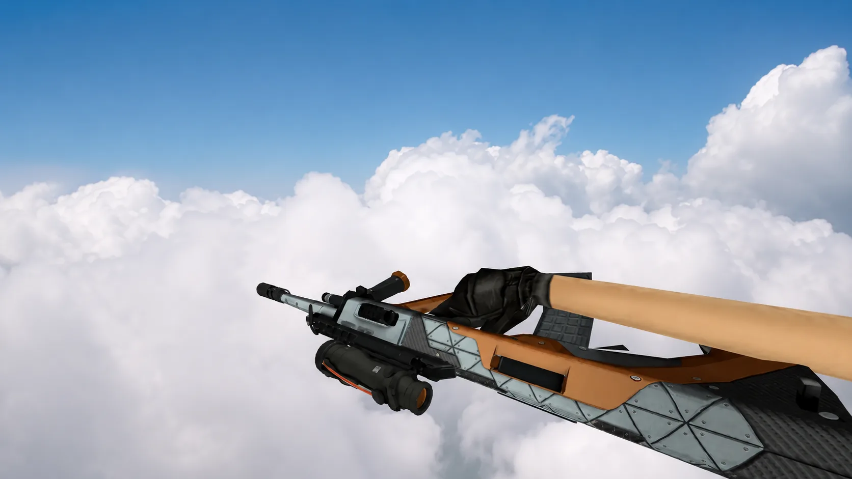 Model AUG "Trique" for CS 1.6 — 3