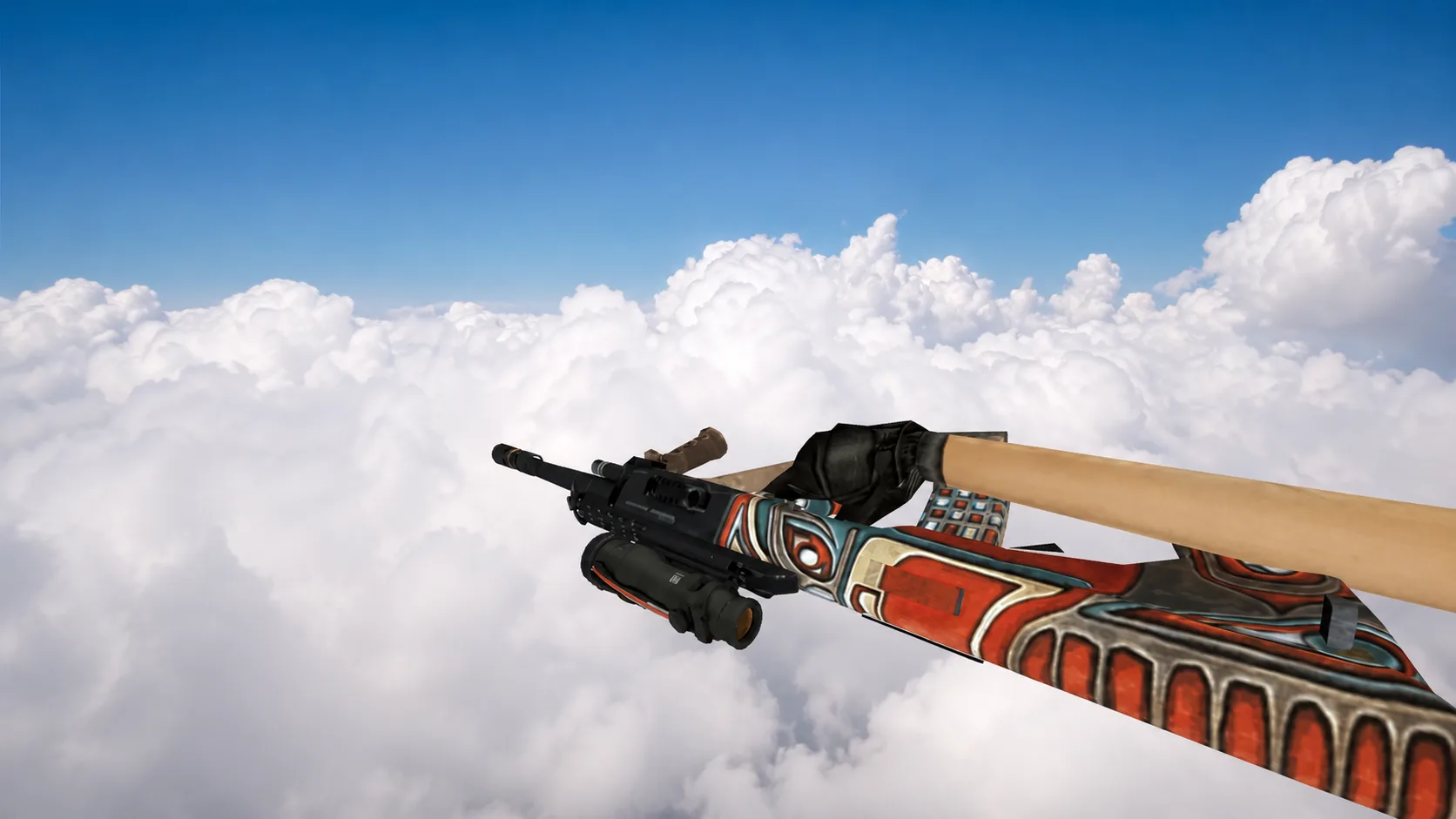Model AUG „Totem” dla CS 1.6 — 3