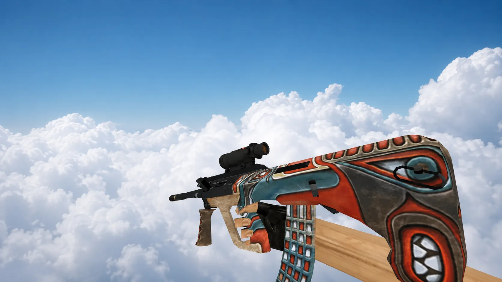 Model AUG „Totem” dla CS 1.6 — 4