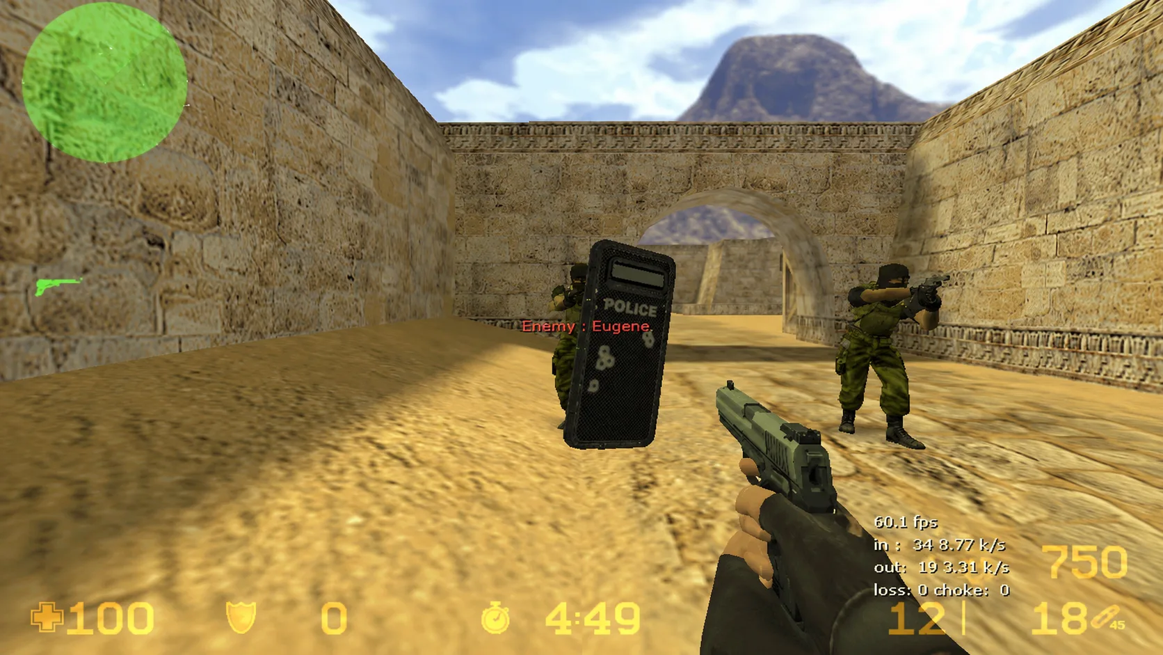 Model Tarczy "Police Carbon" do CS 1.6 — 3