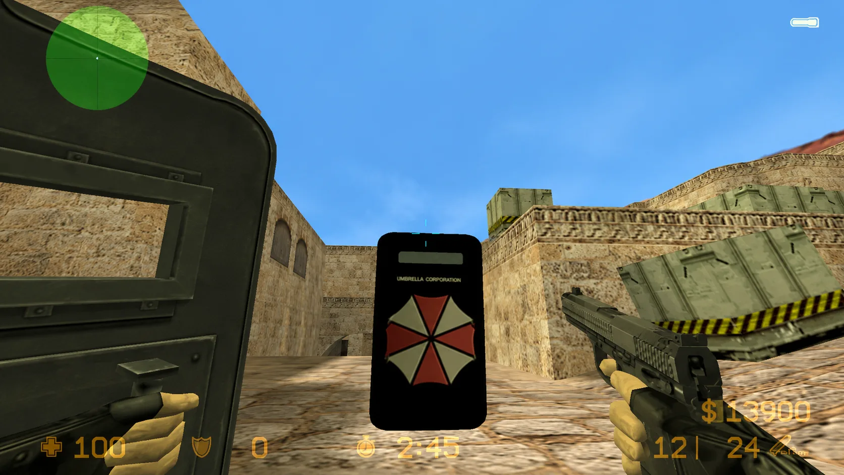 Модель Щит "Umbrella" для CS 1.6 — 2