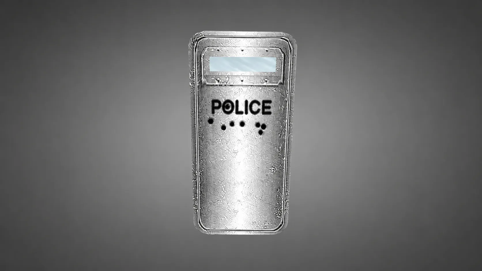 Model Shield "Black and Silver Riot" for CS 1.6 — 2