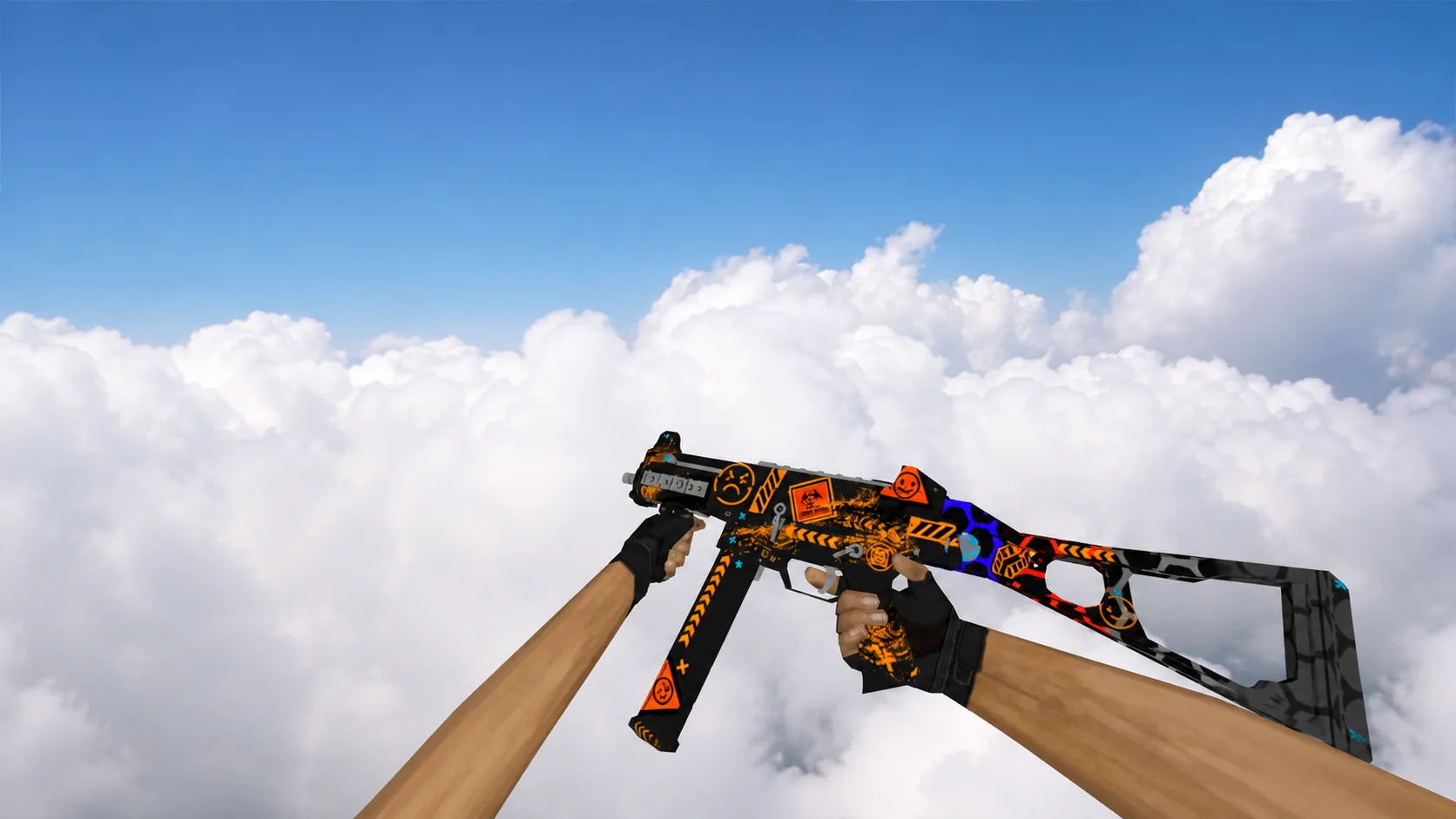 Model UMP-45 "Angry Emoji" for CS 1.6 — 3
