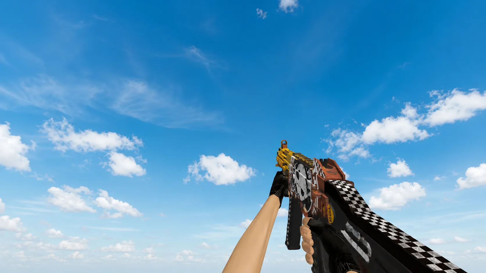 Модель UMP-45 "Demolition Derby" для CS 1.6 — 2